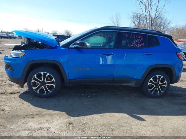 3C4NJDCB7NT185777 Jeep Compass Limited 4x4