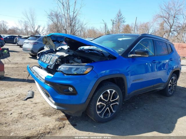 3C4NJDCB7NT185777 Jeep Compass Limited 4x4
