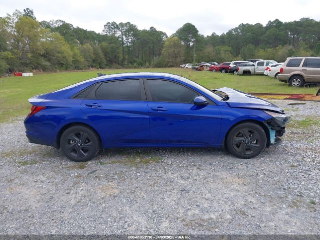 KMHLM4AG9NU345205 Hyundai ELANTRA SEL