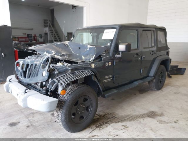 1C4BJWDG3HL503676 Jeep Wrangler Unlimited Sport 4x4