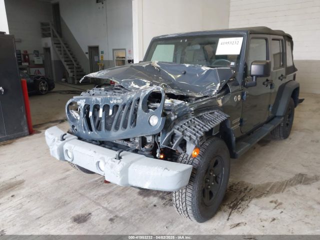 1C4BJWDG3HL503676 Jeep Wrangler Unlimited Sport 4x4