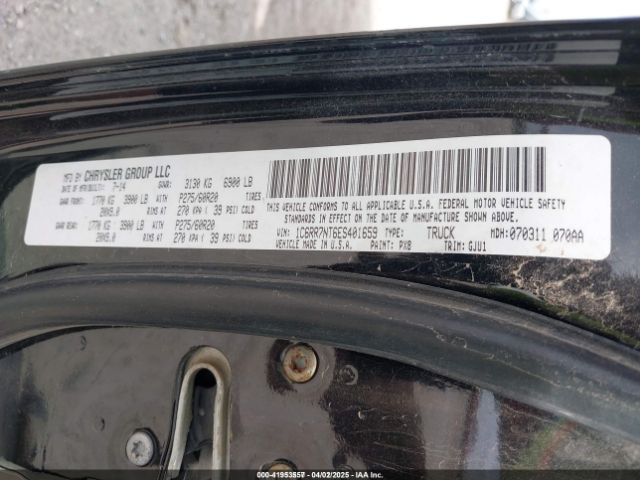 1C6RR7NT6ES401659 RAM 1500 Laramie