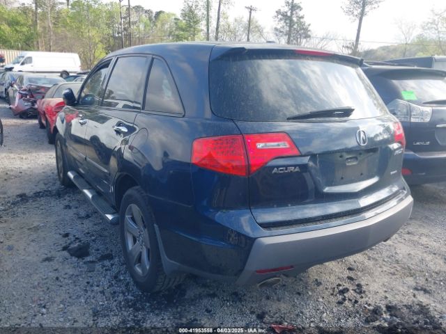 2009 ACURA MDX 2HNYD28769H504947 Photo 2