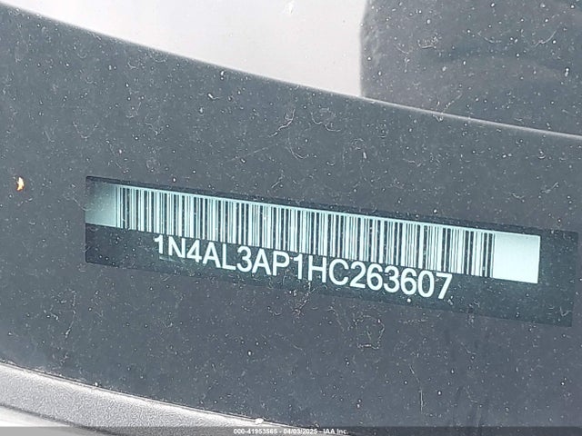 1N4AL3AP1HC263607 Nissan Altima 2.5 Sv