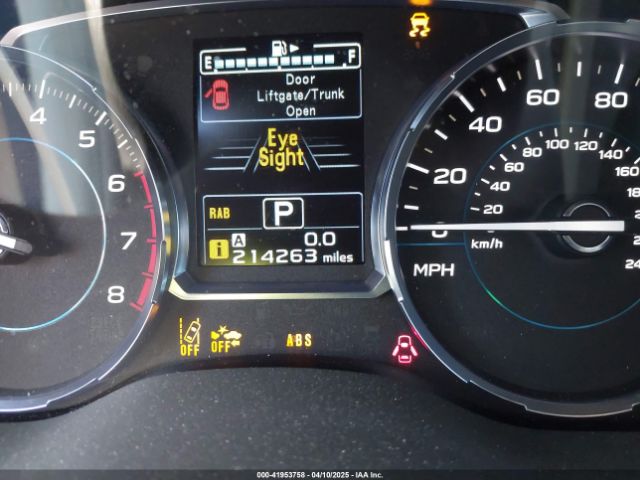 JF2SJAWCXHH427424 Subaru Forester 2.5i Touring