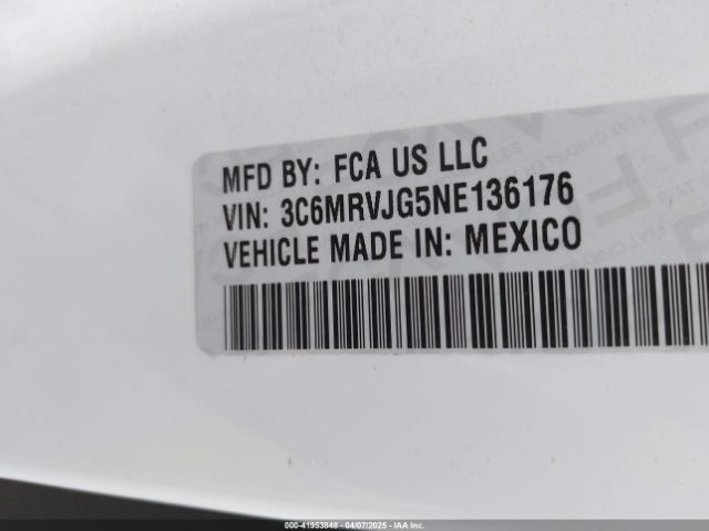 2022 RAM PROMASTER 3500 3C6MRVJG5NE136176 Photo 8