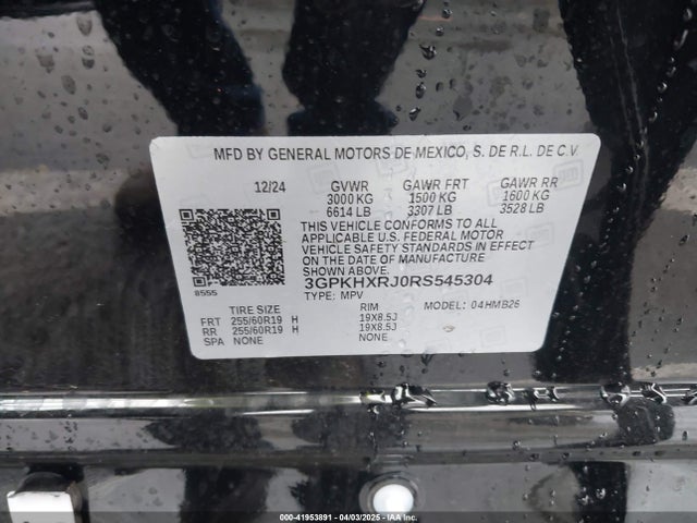 3GPKHXRJ0RS545304 Honda x0c+ec5