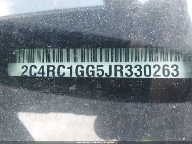 2C4RC1GG5JR330263 Chrysler Pacifica Limited
