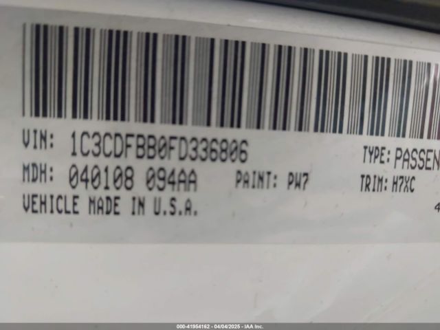 1C3CDFBB0FD336806 Dodge DART SXT