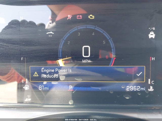 KL77LKEPXSC133368 Chevrolet lbp
