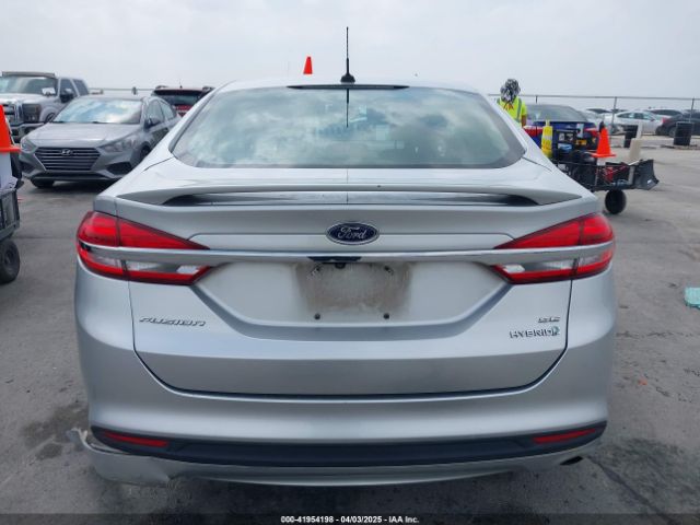 3FA6P0LU6HR278505 Ford Fusion Hybrid Se
