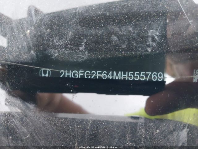 2021 HONDA CIVIC 2HGFC2F64MH555769 Photo 8
