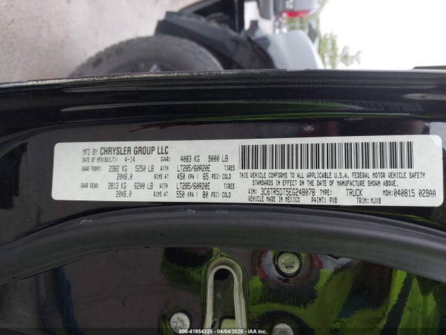 3C6TR5DT5EG248078 RAM 2500 Big Horn