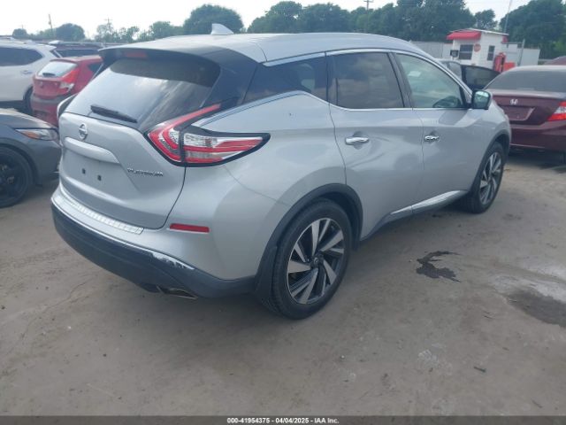 5N1AZ2MG5JN155236 Nissan Murano Platinum