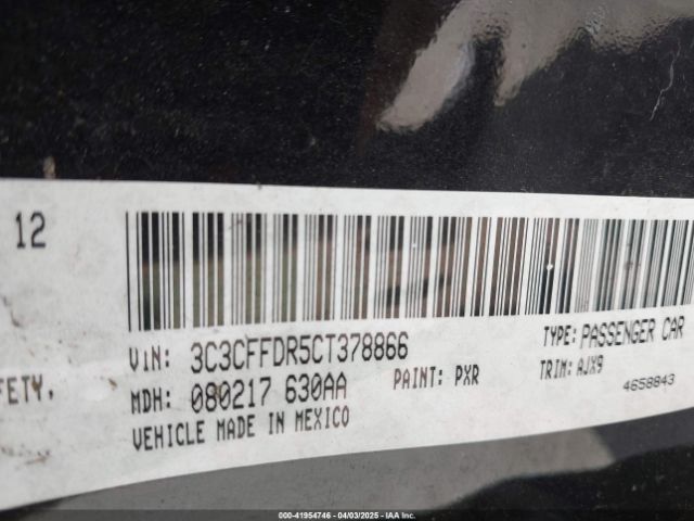 2012 FIAT 500C 3C3CFFDR5CT378866 Photo 8