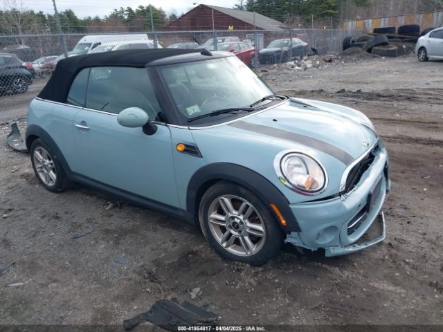 2013 MINI CONVERTIBLE WMWZN3C53DT135427