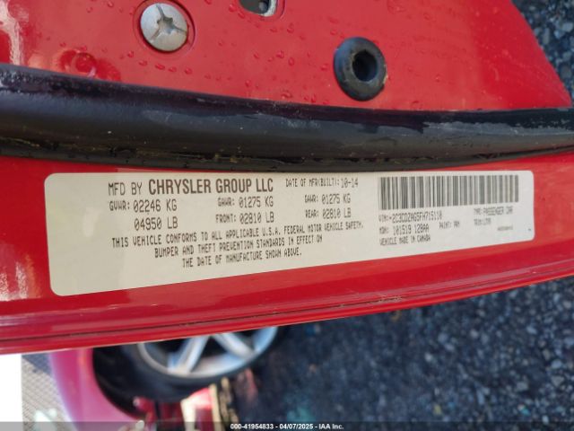 2C3CDZAG5FH715110 Dodge Challenger Sxt