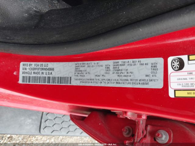 2021 RAM 1500 1C6SRFBT0MN540666 Photo 8