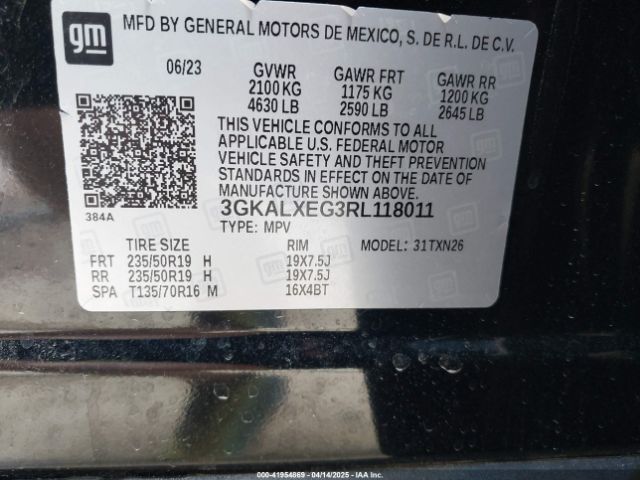 3GKALXEG3RL118011 GMC Terrain Awd Denali