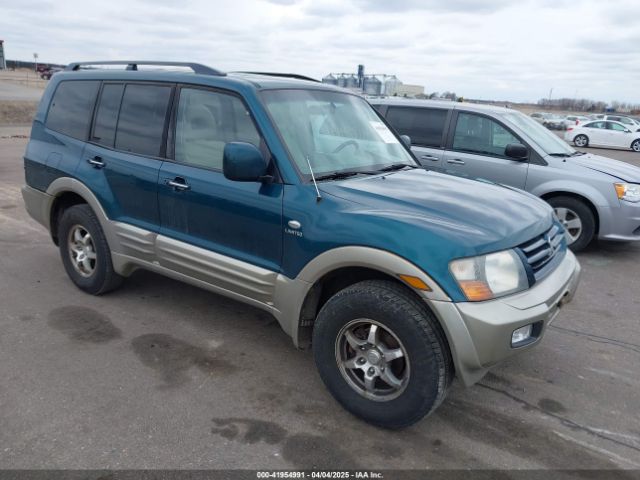 2002 MITSUBISHI MONTERO JA4MW51R82J003116