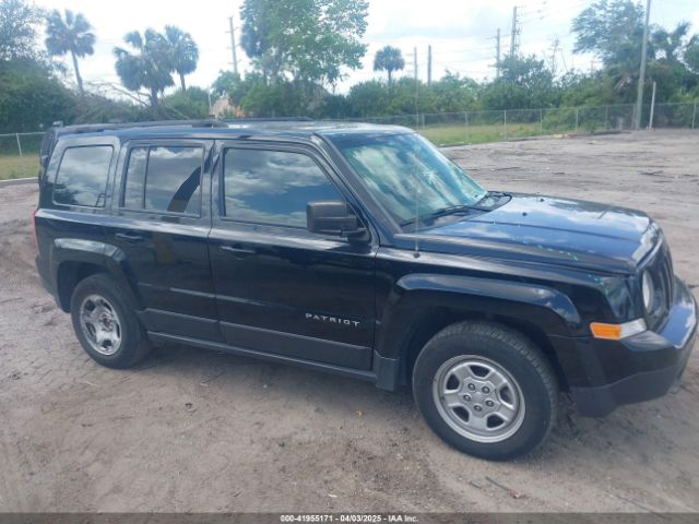 1C4NJPBB4HD157965 Jeep Patriot Sport Fwd