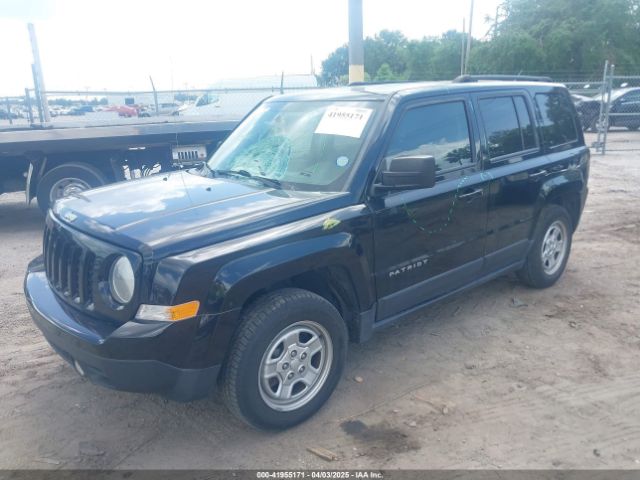 1C4NJPBB4HD157965 Jeep Patriot Sport Fwd