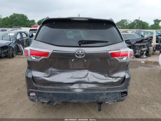 5TDJKRFH5GS303427 Toyota Highlander Xle V6