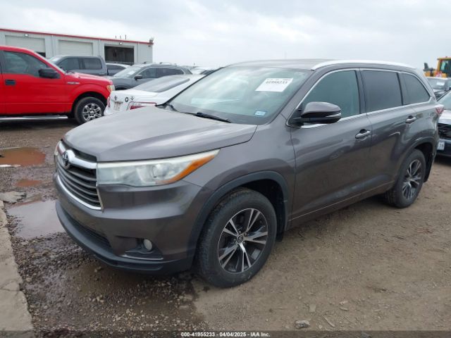 5TDJKRFH5GS303427 Toyota Highlander Xle V6