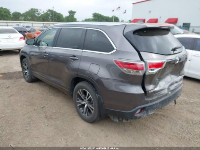 5TDJKRFH5GS303427 Toyota Highlander Xle V6