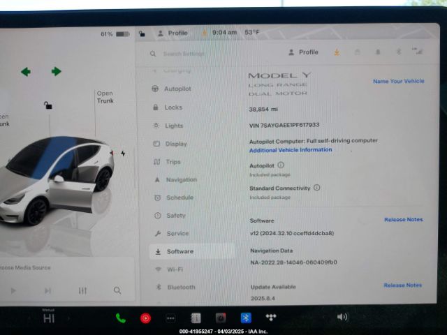 2023 TESLA MODEL Y 7SAYGAEE1PF617933 Photo 6