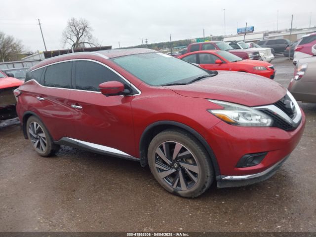 5N1AZ2MGXGN133452 Nissan Murano Platinum