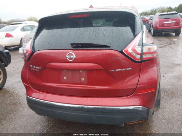 5N1AZ2MGXGN133452 Nissan Murano Platinum