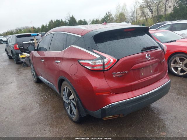 5N1AZ2MGXGN133452 Nissan Murano Platinum
