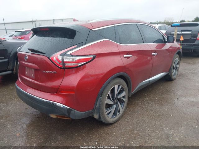 5N1AZ2MGXGN133452 Nissan Murano Platinum