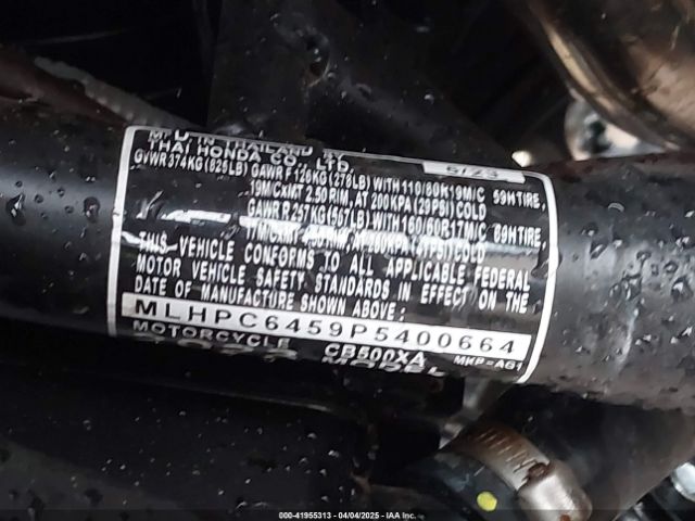 2023 HONDA CB500 MLHPC6459P5400664 Photo 9