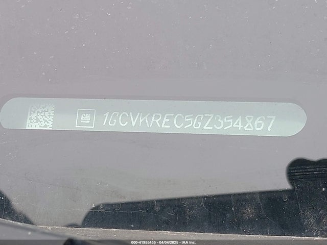 1GCVKREC5GZ354867 Chevrolet Silverado 1500 2lt