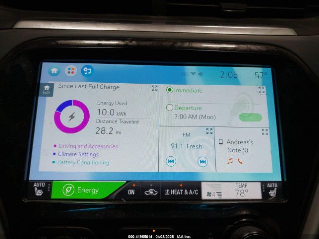 1G1FW6S08H4185341 Chevrolet BOLT EV LT