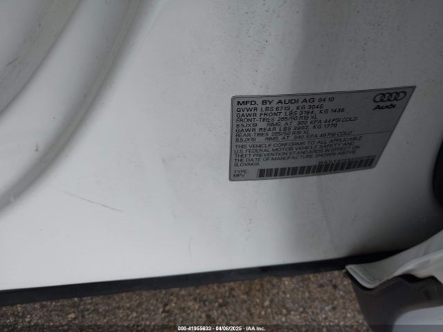 2010 AUDI Q7 WA1LYAFE6AD007604 Photo 8