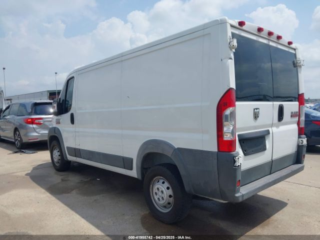 3C6TRVAG1FE502180 RAM Promaster 1500 Low Roof