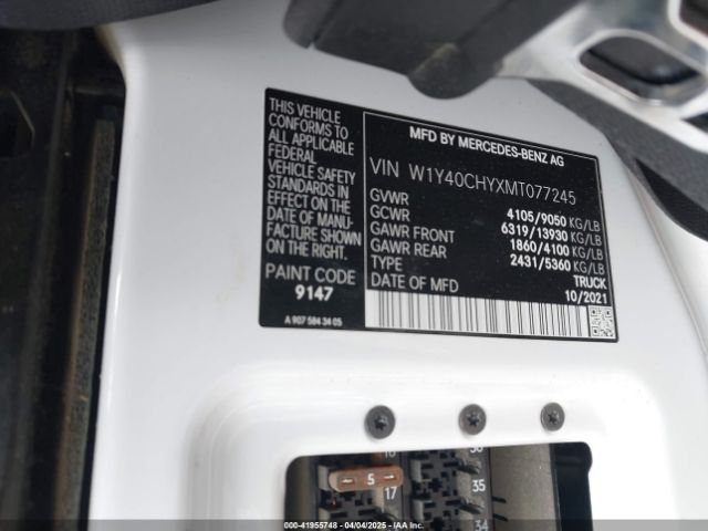 W1Y40CHYXMT077245 Mercedes-Benz Sprinter 2500 High Roof I4