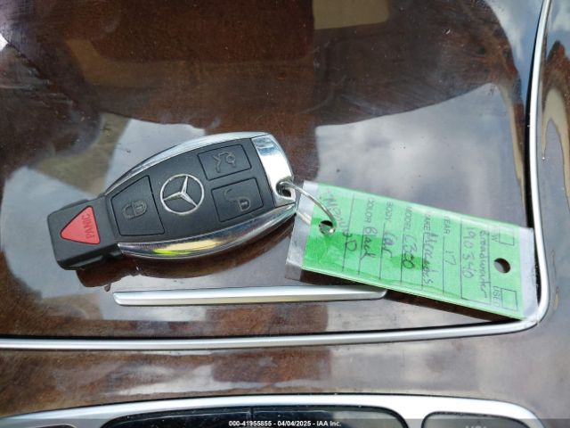 55SWF4JB1HU190340 Mercedes-Benz C 300 Luxury/sport
