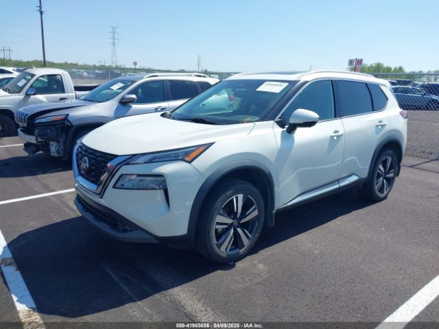 5N1AT3CA5MC687168 Nissan Rogue Sl Fwd