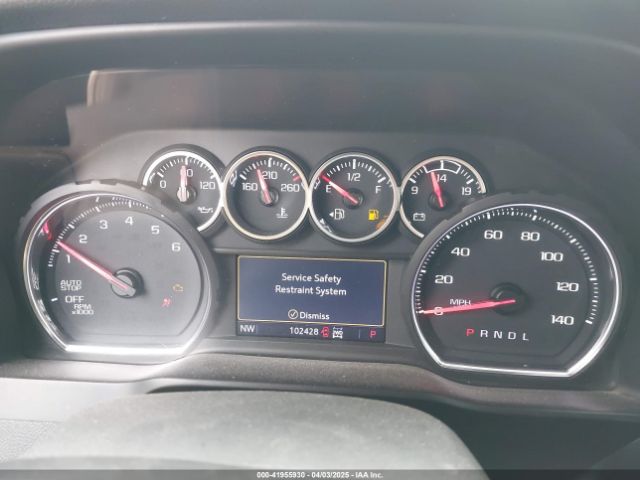3GCPYBEKXMG320926 Chevrolet Silverado 1500 4wd  Short Bed Custom