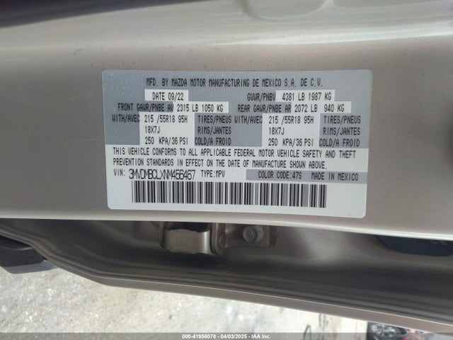 3MVDMBCLXNM456467 Mazda Cx-30 Preferred
