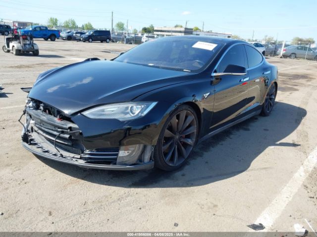 5YJSA1H11EFP48077 Tesla Model S P85