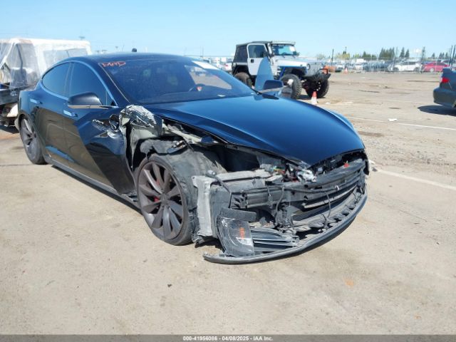 5YJSA1H11EFP48077 Tesla Model S P85