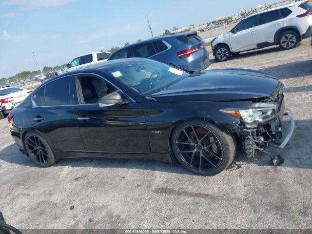 JN1FV7AR5JM481250 Infiniti Q50 3.0t Red Sport 400
