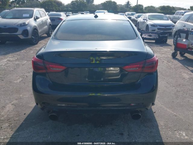 JN1FV7AR5JM481250 Infiniti Q50 3.0t Red Sport 400