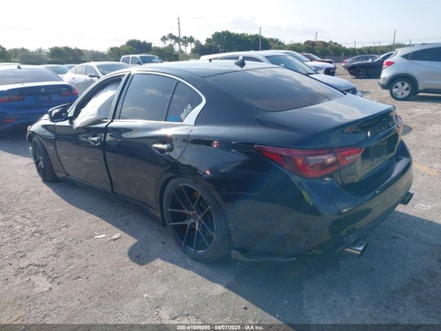 JN1FV7AR5JM481250 Infiniti Q50 3.0t Red Sport 400