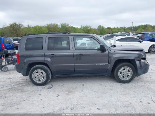 1C4NJPBA4GD526703 Jeep Patriot Sport